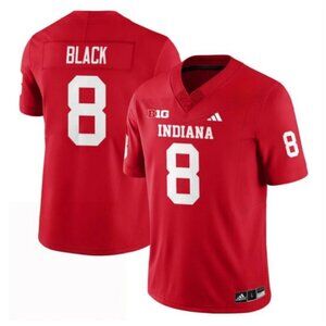 Mens Youths Optional Item For Kaelon Black Stitched Vapor Jersey Red